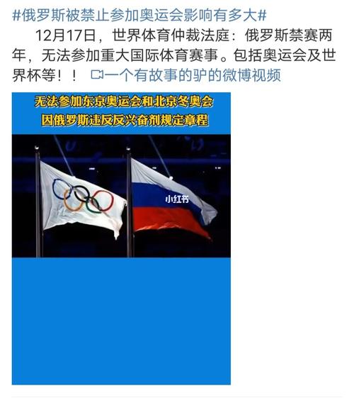 奥运会俄罗斯禁赛多久,奥运会俄罗斯禁赛多久了