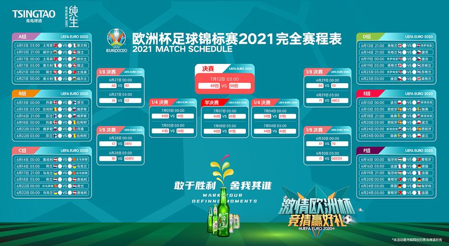 2021欧洲杯比赛时间确定,2021欧洲杯比赛时间确定了吗