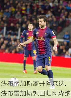 法布雷加斯离开阿森纳,法布雷加斯想回归阿森纳