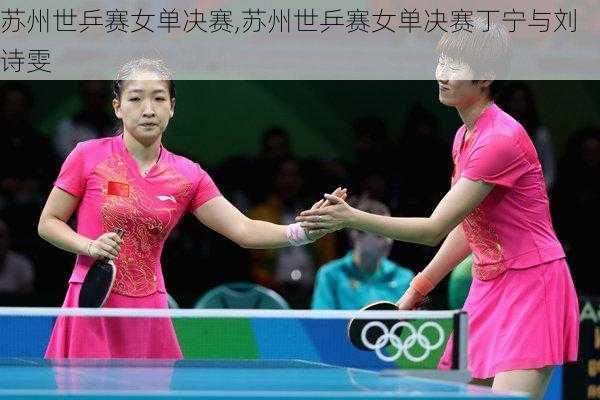 苏州世乒赛女单决赛,苏州世乒赛女单决赛丁宁与刘诗雯