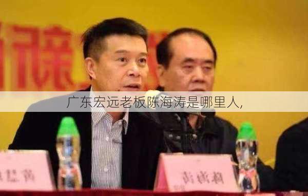 广东宏远老板陈海涛是哪里人,