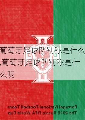 葡萄牙足球队别称是什么,葡萄牙足球队别称是什么呢
