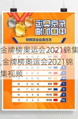 金牌榜奥运会2021锦集,金牌榜奥运会2021锦集视频