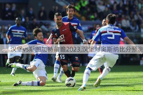 汉堡vs斯图加特前瞻2023,汉堡对奥斯纳比分预测