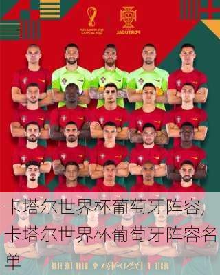 卡塔尔世界杯葡萄牙阵容,卡塔尔世界杯葡萄牙阵容名单