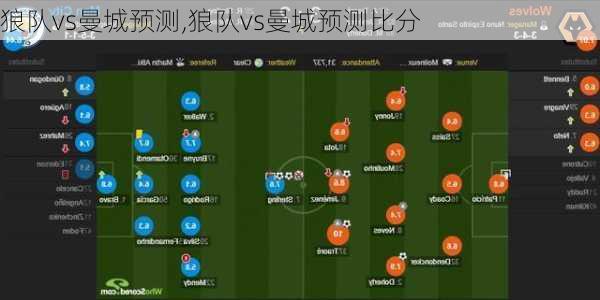 狼队vs曼城预测,狼队vs曼城预测比分