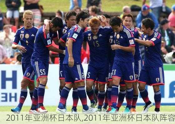 2011年亚洲杯日本队,2011年亚洲杯日本队阵容