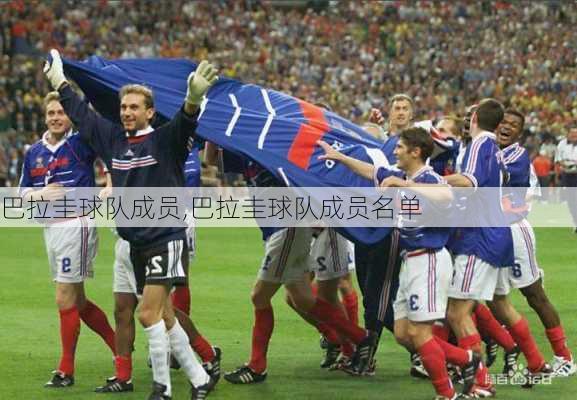 巴拉圭球队成员,巴拉圭球队成员名单