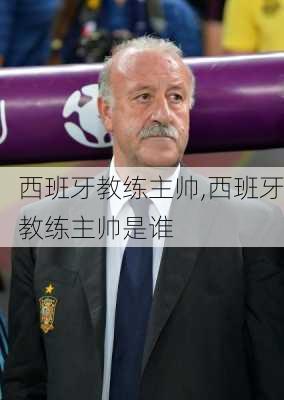 西班牙教练主帅,西班牙教练主帅是谁