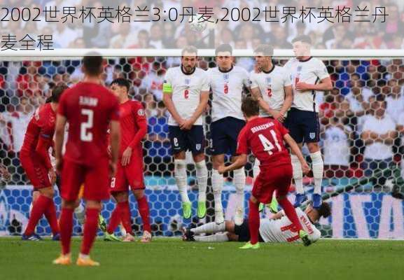 2002世界杯英格兰3:0丹麦,2002世界杯英格兰丹麦全程