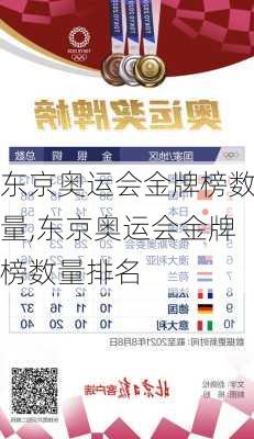 东京奥运会金牌榜数量,东京奥运会金牌榜数量排名