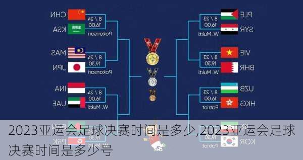 2023亚运会足球决赛时间是多少,2023亚运会足球决赛时间是多少号
