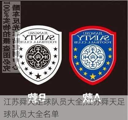 江苏舜天足球队员大全,江苏舜天足球队员大全名单