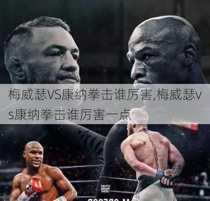 梅威瑟VS康纳拳击谁厉害,梅威瑟vs康纳拳击谁厉害一点