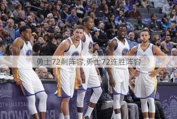 勇士72剩阵容,勇士72连胜阵容