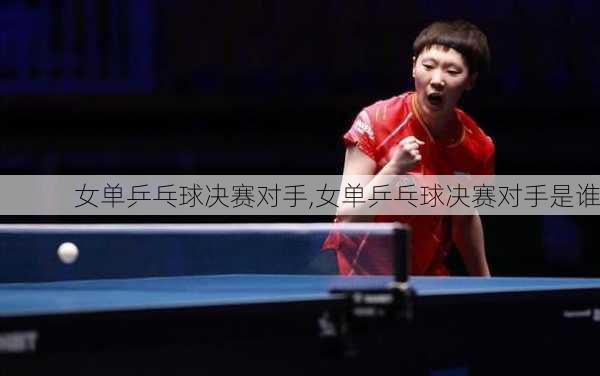 女单乒乓球决赛对手,女单乒乓球决赛对手是谁