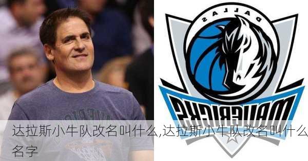 达拉斯小牛队改名叫什么,达拉斯小牛队改名叫什么名字