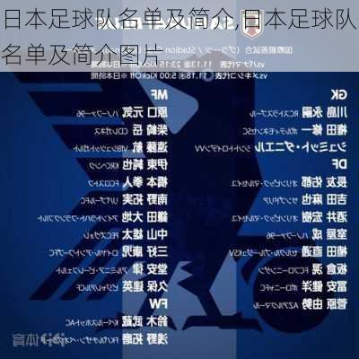 日本足球队名单及简介,日本足球队名单及简介图片