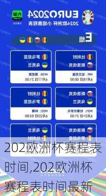 202欧洲杯赛程表时间,202欧洲杯赛程表时间最新
