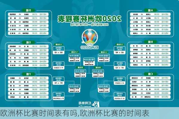 欧洲杯比赛时间表有吗,欧洲杯比赛的时间表