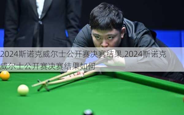 2024斯诺克威尔士公开赛决赛结果,2024斯诺克威尔士公开赛决赛结果如何