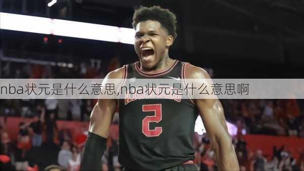 nba状元是什么意思,nba状元是什么意思啊