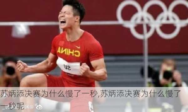苏炳添决赛为什么慢了一秒,苏炳添决赛为什么慢了一秒呢