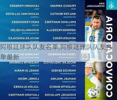 阿根廷球队队友名单,阿根廷球队队友名单最新