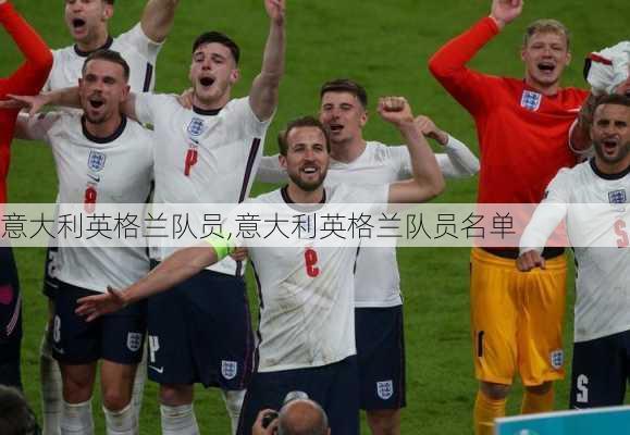 意大利英格兰队员,意大利英格兰队员名单