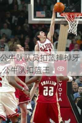 公牛队队员扣篮摔掉牙,公牛队扣篮王