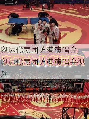 奥运代表团访港演唱会,奥运代表团访港演唱会视频