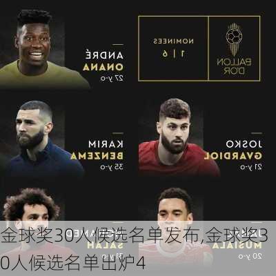 金球奖30人候选名单发布,金球奖30人候选名单出炉4