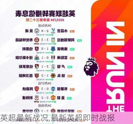 英超最新战况,最新英超即时战报