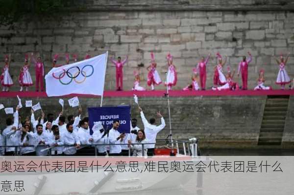 奥运会代表团是什么意思,难民奥运会代表团是什么意思