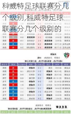 科威特足球联赛分几个级别,科威特足球联赛分几个级别的