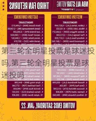 第三轮全明星投票是球迷投吗,第三轮全明星投票是球迷投吗