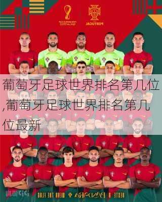葡萄牙足球世界排名第几位,葡萄牙足球世界排名第几位最新