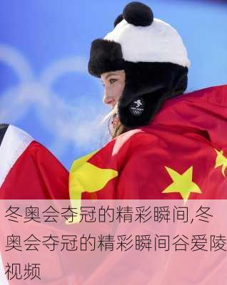 冬奥会夺冠的精彩瞬间,冬奥会夺冠的精彩瞬间谷爱陵视频