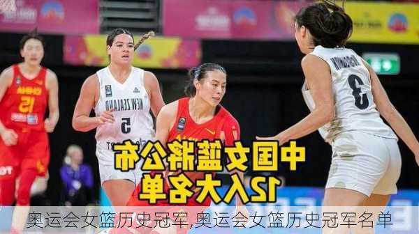 奥运会女篮历史冠军,奥运会女篮历史冠军名单