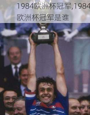 1984欧洲杯冠军,1984欧洲杯冠军是谁