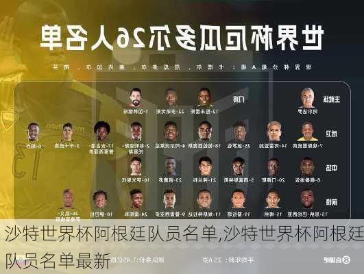 沙特世界杯阿根廷队员名单,沙特世界杯阿根廷队员名单最新
