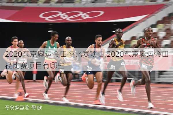 2020东京奥运会田径比赛项目,2020东京奥运会田径比赛项目有哪些