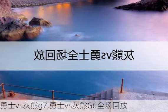 勇士vs灰熊g7,勇士vs灰熊G6全场回放