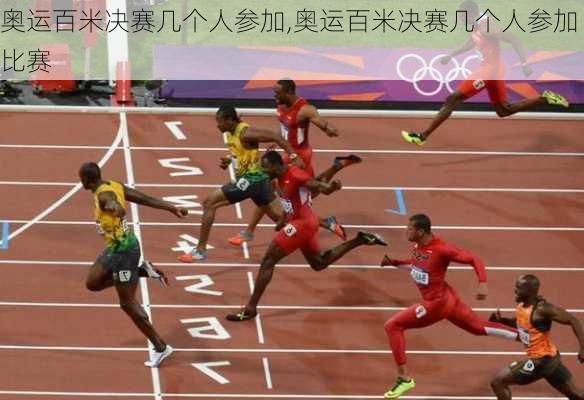 奥运百米决赛几个人参加,奥运百米决赛几个人参加比赛