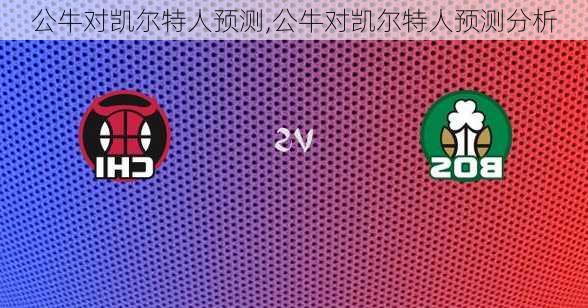 公牛对凯尔特人预测,公牛对凯尔特人预测分析