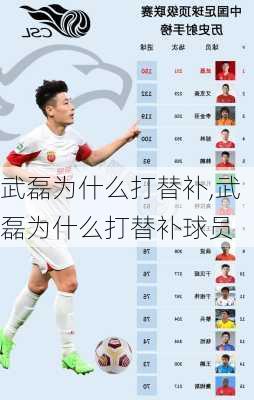 武磊为什么打替补,武磊为什么打替补球员