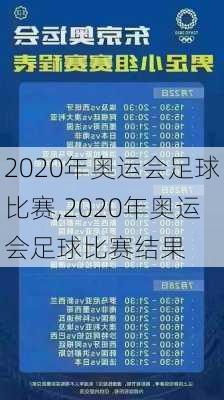 2020年奥运会足球比赛,2020年奥运会足球比赛结果