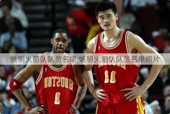 姚明火箭队队员名单,姚明火箭队队员名单照片