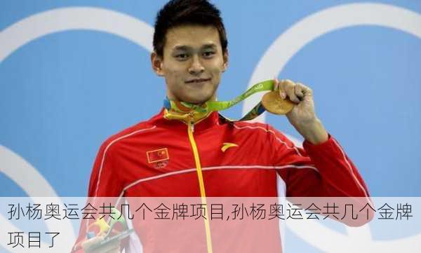 孙杨奥运会共几个金牌项目,孙杨奥运会共几个金牌项目了