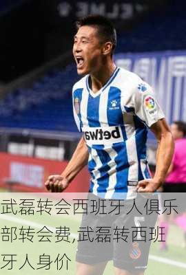 武磊转会西班牙人俱乐部转会费,武磊转西班牙人身价
